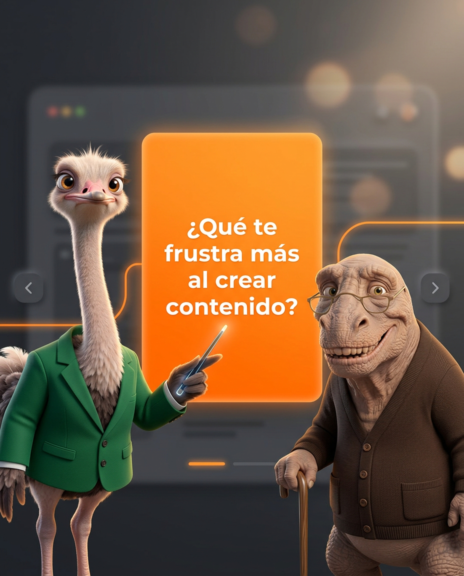 ¿Qué te frustra al crear contenido?